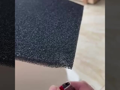 Полиуретановый фильтр пыли Черный огнеупорный фильтр сетчатый губка