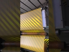 Предупредительная лента Идентификационная лента для заземления из ПВХ желтовато-черного цвета