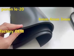 PORON LE-20 Чёрный 3 мм полиуретановой пены звукоизоляция Упорная