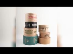 Специально напечатанная LOGO усиленная Водоактивная крафт-бумага лента