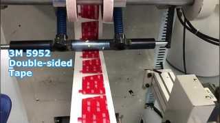 Двусторонняя лента 3M 5952. Высечка и перфорация могут быть выполнены по индивидуальному заказу.