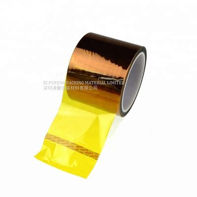 Купить Клейкая лента фильма Polyimide ленты Polyimide кэптона ленты 0.06mm кэптона высокотемпературная онлайн изготовление