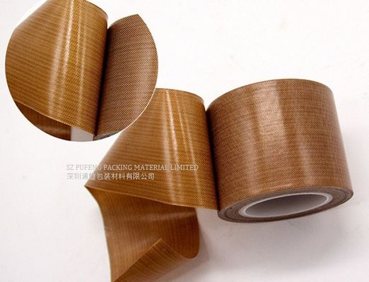 Купить Лента 0.13mm высокотемпературной устойчивой собственной личности слипчивая PTFE Брауна онлайн изготовление