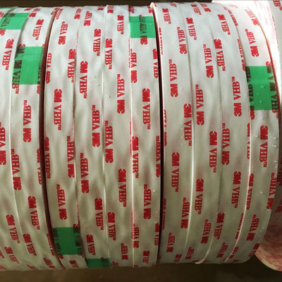 3M4930 Высокотемпературная стойкая к высокой температуре двусторонняя клеящая лента VHB с сверхсильной вязкостью для скрепления металлического стекла с пластиком