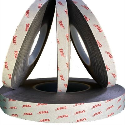 TESA 68737 Высокотемпературная тонкая пленка с защитой от отскока, двусторонняя клейкая лента из ПЭТ