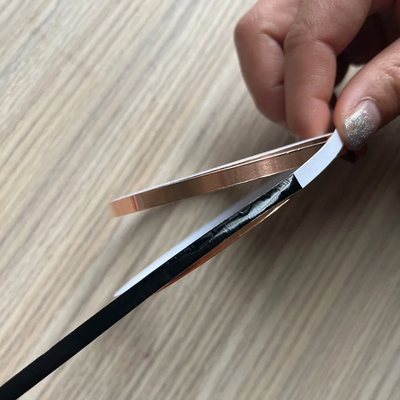 0.05-0.18MM Толстая черная лента из меди для сварки витражей