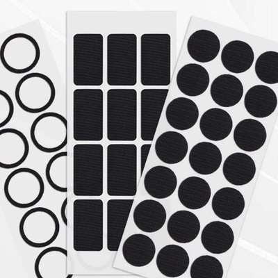Transparent Die Cut Adhesive Tape with Paper Backing Material and Customizable Breadth