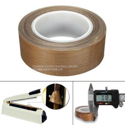 лента фильма 0.13mm высокотемпературная PTFE, лента силикона собственной личности слипчивая